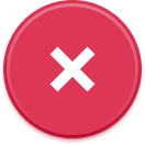 başarısız çarpı ikon